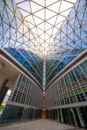 Milan, Lombardy, Italy: Palazzo Lombardia, a modern building hosting the regional government. Piazza...