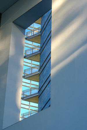 Modern buildings at Porta Nuova in Milan, Lombardy, Italy