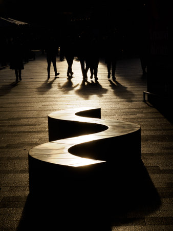 Milan, Lombardy, Italy: Citylife, modern park with office, residential and commercial buildings