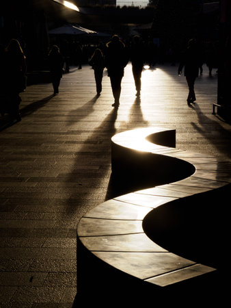 Milan, Lombardy, Italy: Citylife, modern park with office, residential and commercial buildings