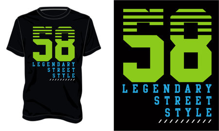 Typography t-shirt design Ready to print. Modern, simple, lettering t shirt vector illustration isolated on black template. Trendy Apparel calligraphy text graphic.のイラスト素材