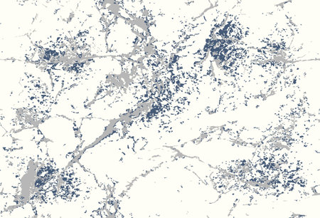 Grunge background. Distress urban used texture. Brushed paint cover. Overlay aged grainy messy template. Renovate wall frame grimy backdrop. Empty aging design element. EPS10 vector.のイラスト素材