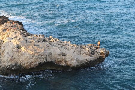 Seascape, rocks