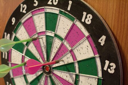 Darts targetの写真素材