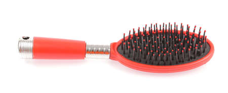 comb isolated on white backgroundの写真素材