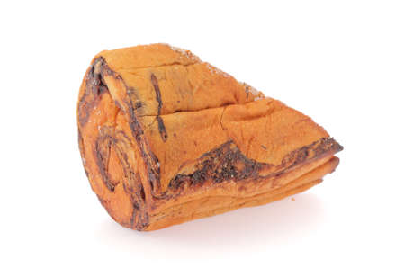 Bread isolated on white backgroundの写真素材