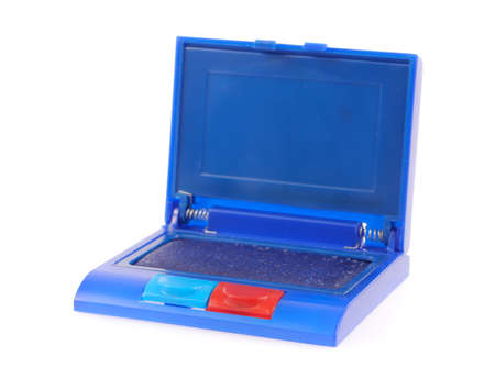 Ink Stamp isolated on white backgroundの写真素材