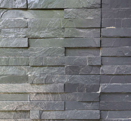 gray brick wall texture backgroundの写真素材