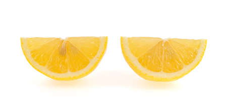 Lemon isolated on white backgroundの写真素材