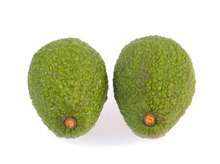 avocado isolated on white background