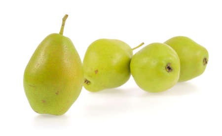 Pear isolated on white backgroundの写真素材