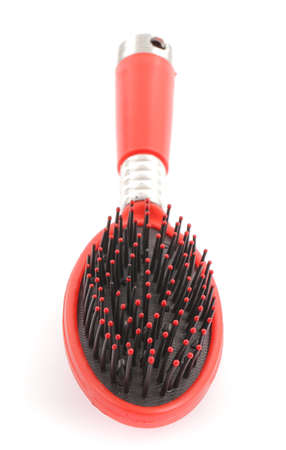 comb isolated on white backgroundの写真素材