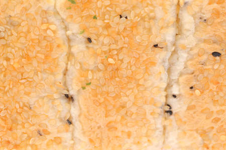 bread isolated on white backgroundの写真素材