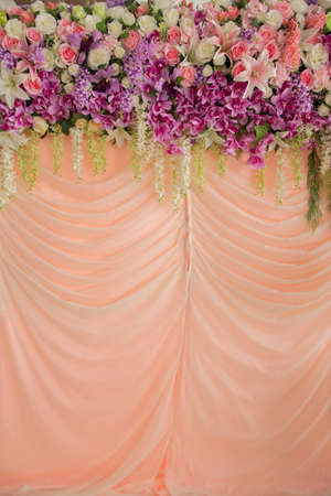 Beautiful flower for background wedding decorationの写真素材