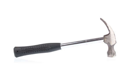 Metal hammer isolated on white background