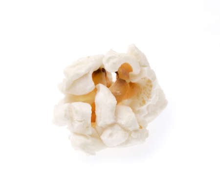 Pop corn isolated on white background.の写真素材
