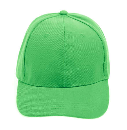Colorful fashion cap isolated on white background.