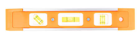 spirit level isolated on white background