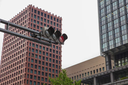 Traffic Light in the city