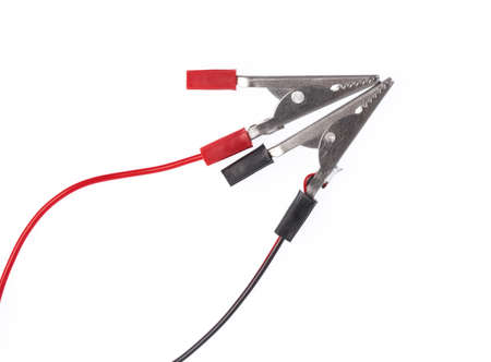 Jumper cable isolated on white background