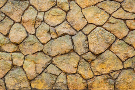 Detail of stone texture wall