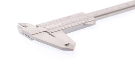 caliper tool isolated on white background