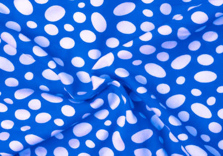 background of dots pattern fabric