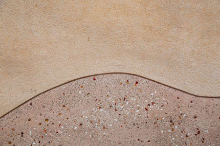 beautiful sand stone wall textureの写真素材