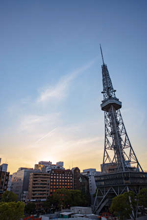 Nagoya, Japan May - 25, 2019: The Nagoya TV Tower is a TV tower in Nagoya, central Japanのeditorial素材