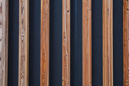 wood wall of building