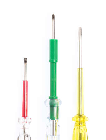 Screwdriver isolated on White Background.の写真素材