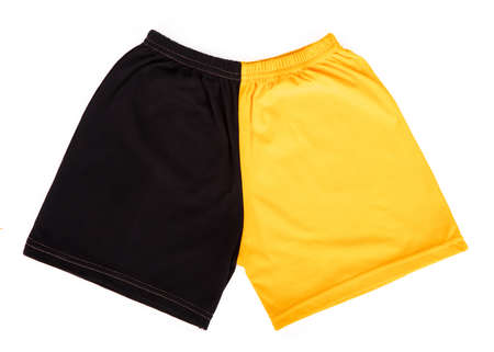 Kids Shorts Pants isolated on white background.の写真素材