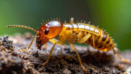 Termite visually striking high-quality image with artistic flair.の素材