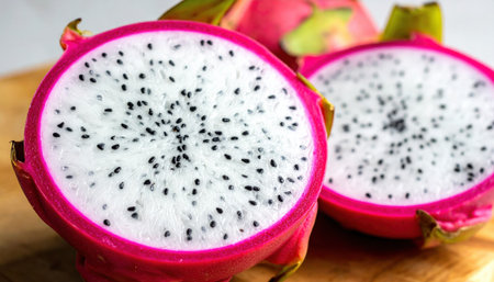 Dragon Fruit visually striking high-quality image with artistic flair.の素材