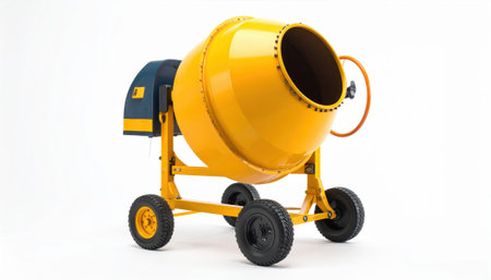 Cement mixer creative and aesthetically pleasing visually rich image.の素材