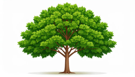 Maple Tree creative and aesthetically pleasing visually rich image.の素材