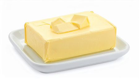 Butter dish creative and aesthetically pleasing visually rich image.の素材