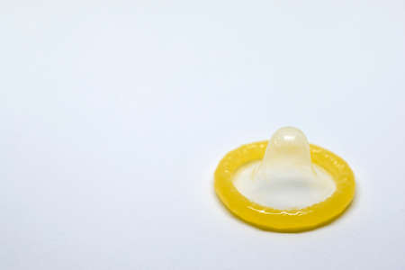 Condom closeupの写真素材