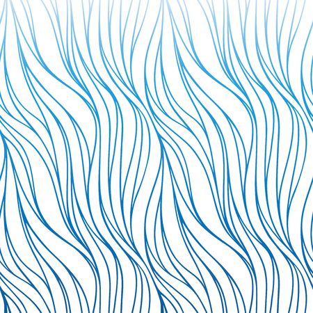 Lines vector seamless pattern. Abstract colorful wavy nature ecology background.のイラスト素材