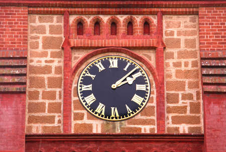 Clock Tower, St Andrew's Church, Adelaide, Australiaの写真素材
