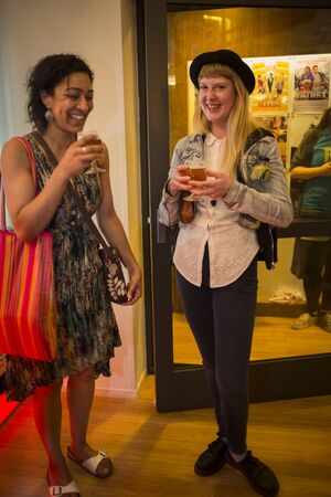 Amsterdam, The Netherlands - August 14 2014: during the opening evening of the World Cinema Amsterdam festival, a world film festival held from 14 to 24/08/2014のeditorial素材
