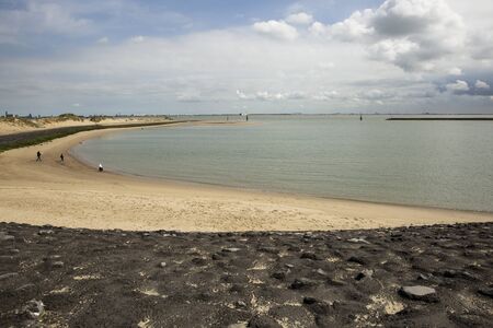 Seaside view, Breskens, The Netherlandsの写真素材