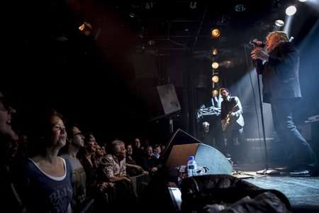 Amsterdam, The Netherlands - 20 february, 2016: concert of Belgian rock singer Arno for his album...