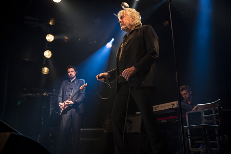Amsterdam, The Netherlands - 20 february, 2016: concert of Belgian rock singer Arno for his album release Human Incognito at venue Melkwegのeditorial素材