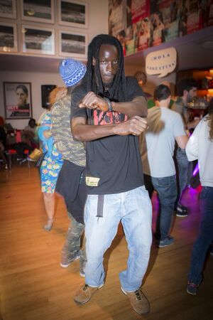 Amsterdam, The Netherlands - August 16 2014: after party Yard Vibes at Rialto Cinema  during World...