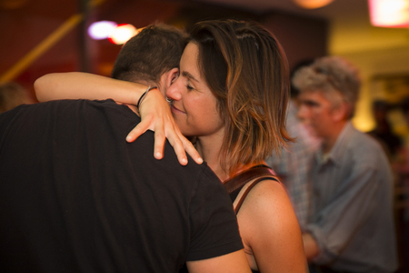 Amsterdam, The Netherlands - August 22 2015: closing after party Yard Vibes at Rialto Cinema during World Cinema Amsterdam festival, a world film festival held from 14 to 23/08/2015のeditorial素材
