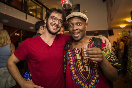 Amsterdam, The Netherlands - August 22 2015: closing after party Yard Vibes at Rialto Cinema during...