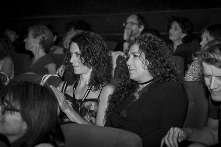 Amsterdam, The Netherlands - August 18 2016: audience at opening ceremony of World Cinema Amsterdam, a world film festival held from 18 to 27/08/2016のeditorial素材