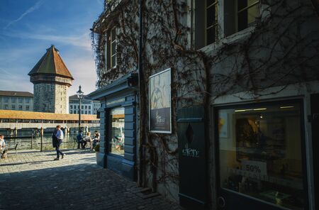 March 30, 2017: Switzerland - Lucerneのeditorial素材