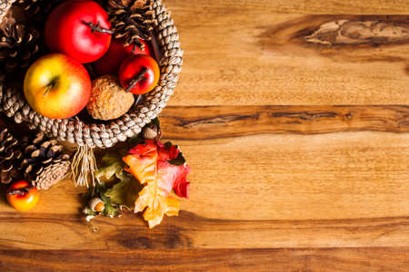 Autumn decorationの写真素材